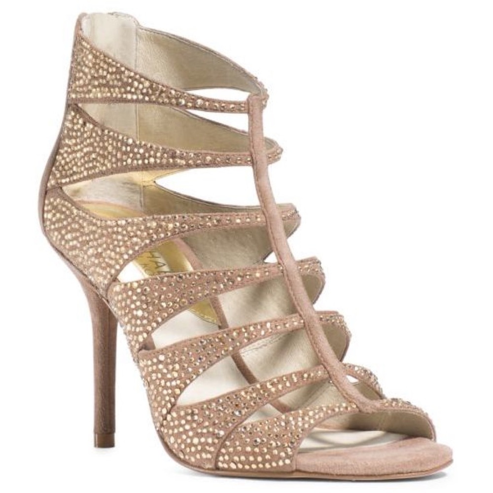 MICHAEL KORS Mavis Suede Heeled Sandals
